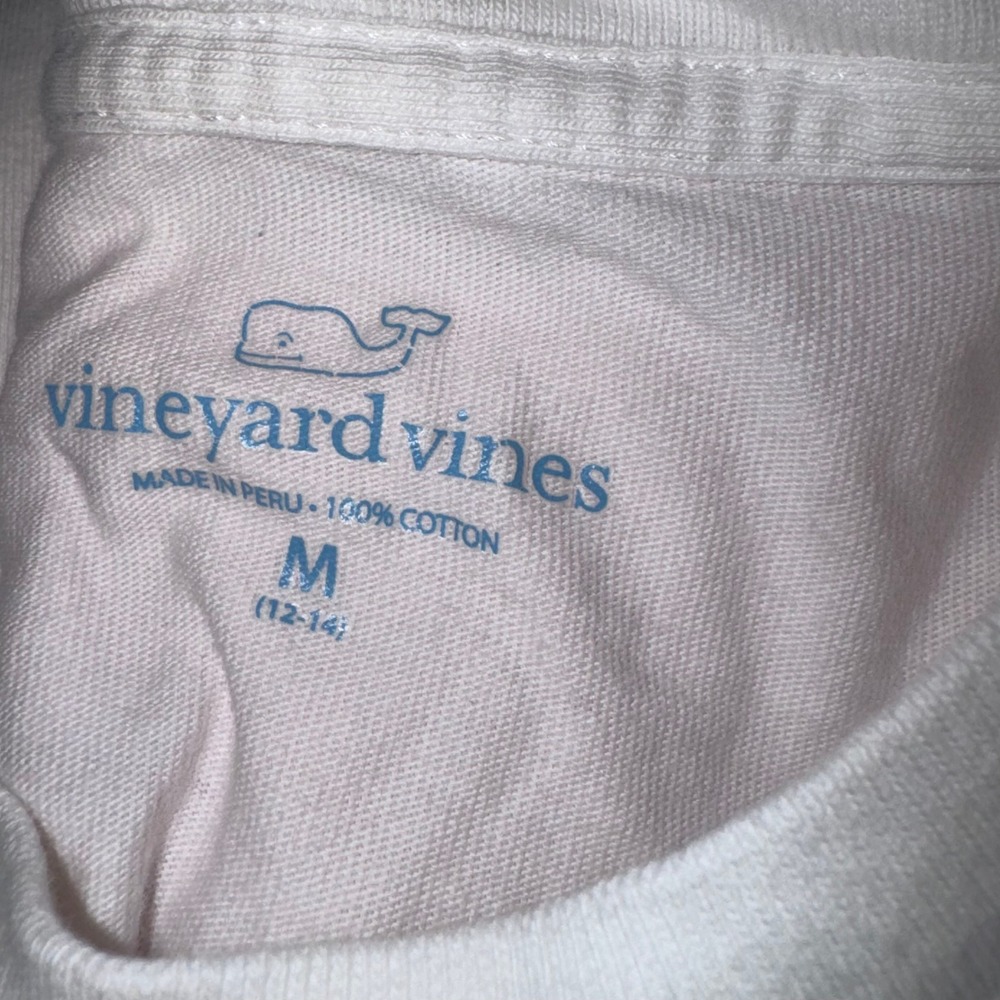 Vineyard Vines Shirt Bundle Boys M 12-14 Plaid Button Down Pocket Tee Preppy - Picture 7 of 8
